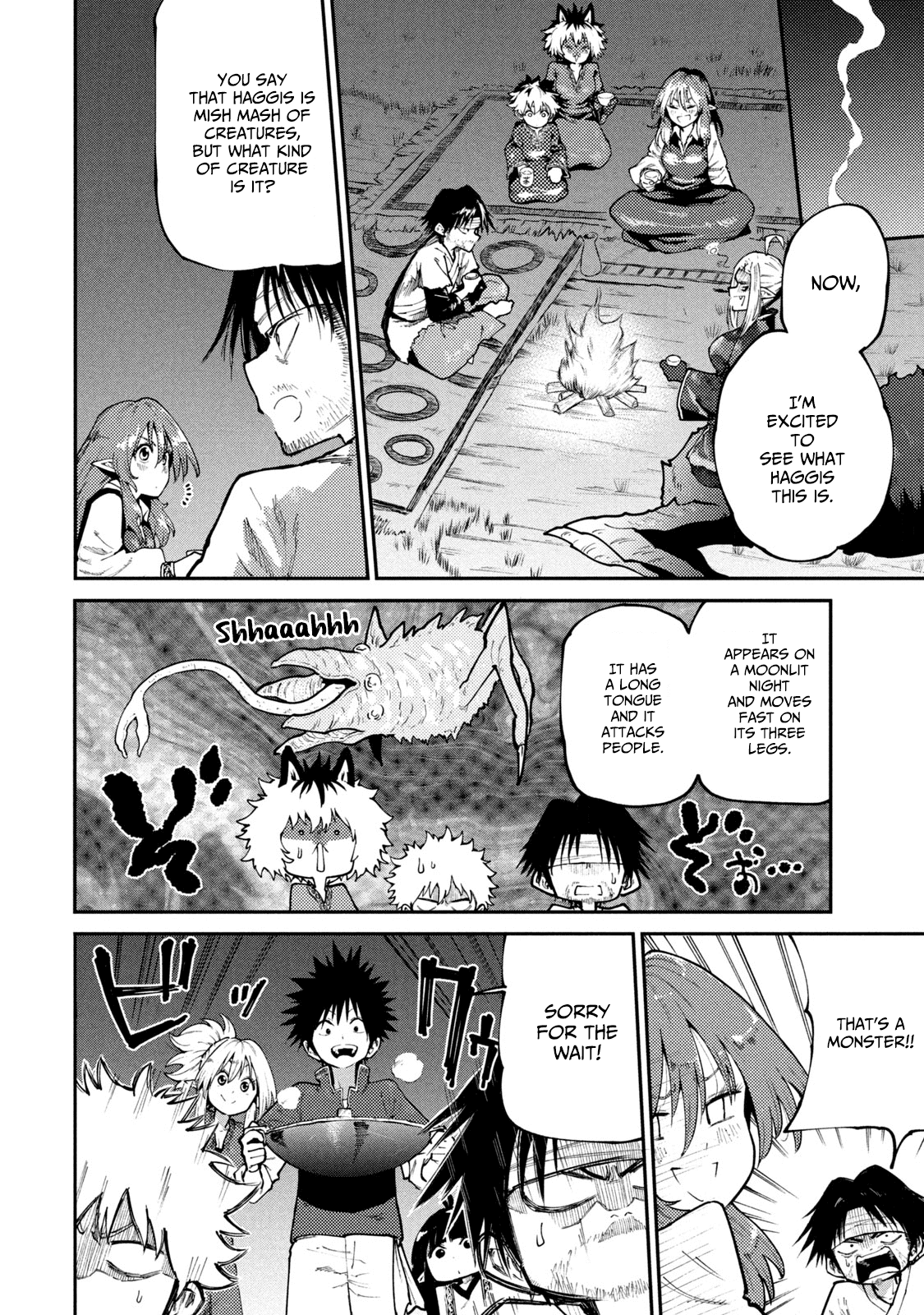 Mazumeshi Elf to Yuboku gurashi Chapter 44 17